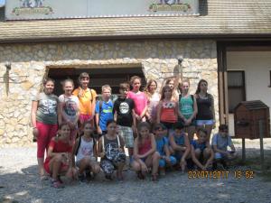 Egyházaskozáron táboroztak 